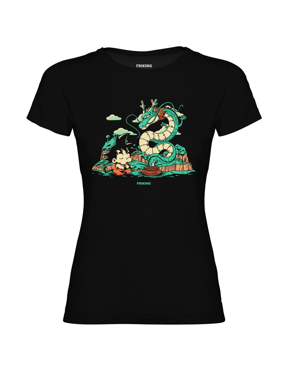 Camiseta best sale dragon mujer