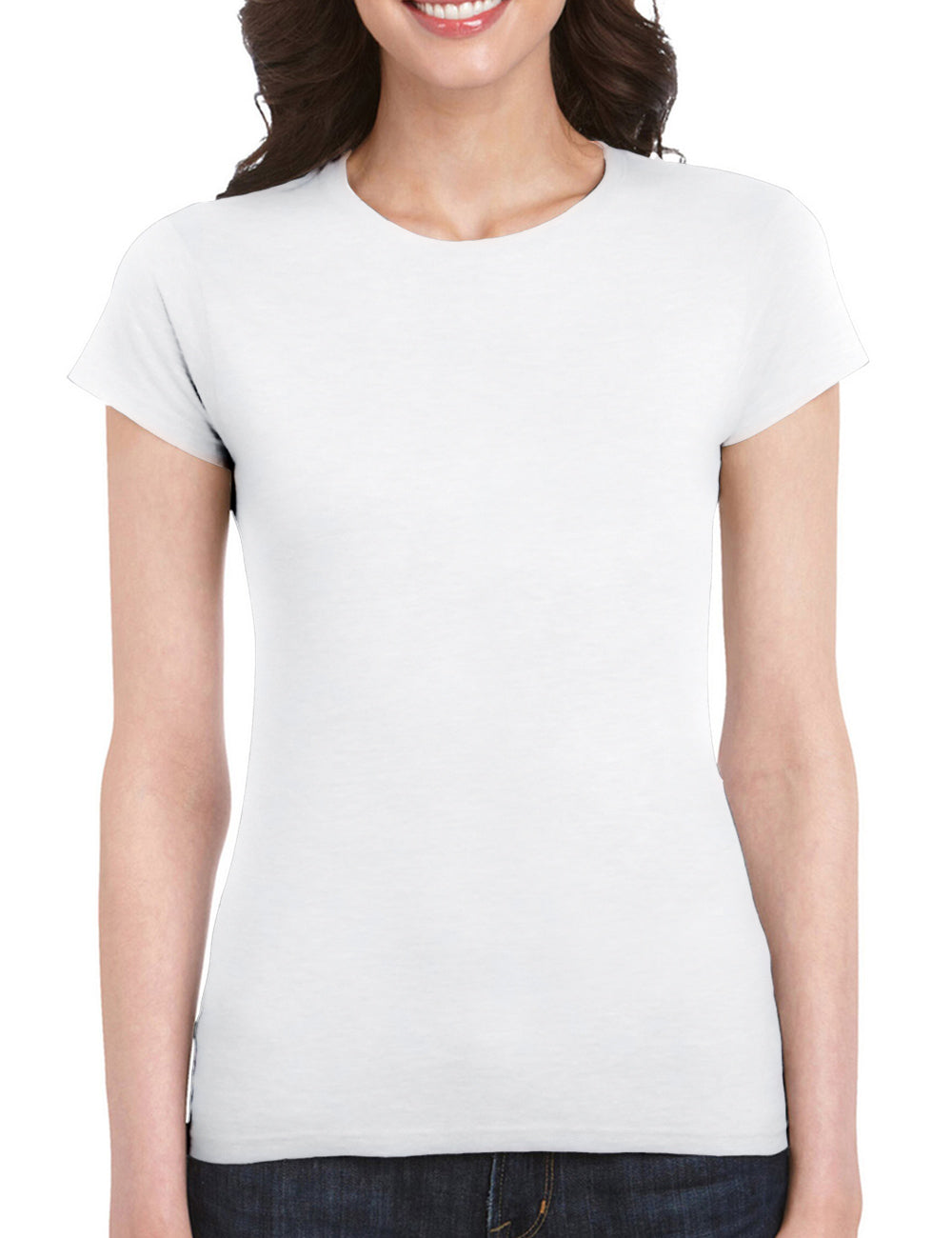 Camiseta manga corta Mujer (Blanco)