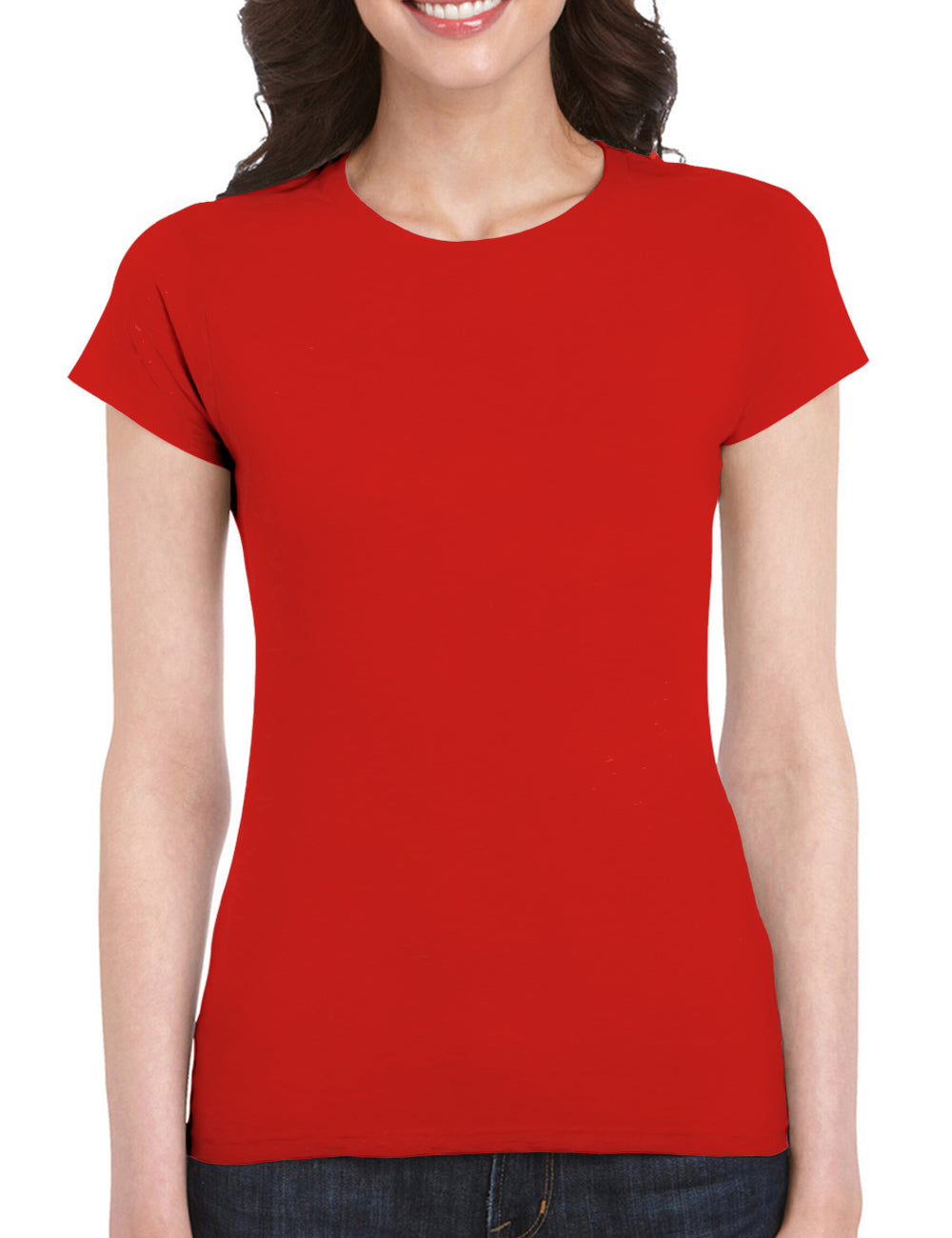 Camiseta manga corta Mujer (Rojo)