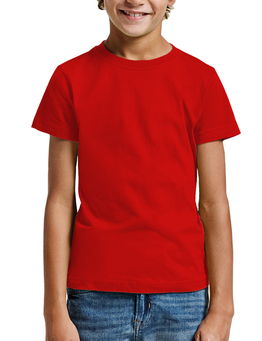 Camiseta manga corta Niño (Rojo)