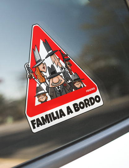 Familia a bordo