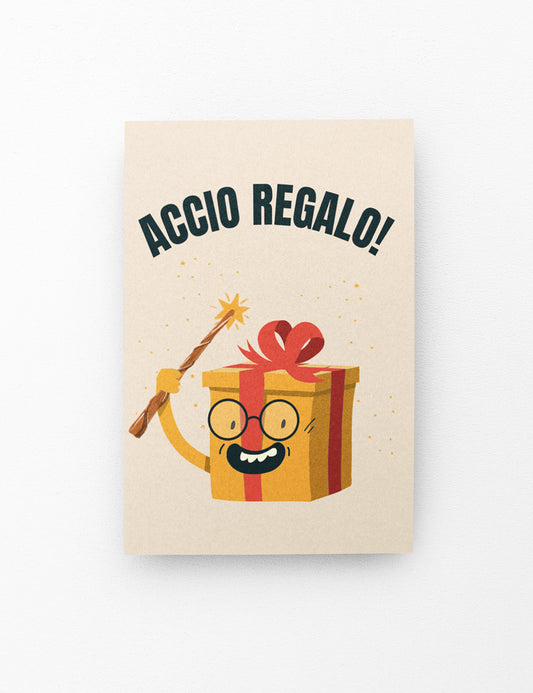 Accio Regalo - Tarjeta