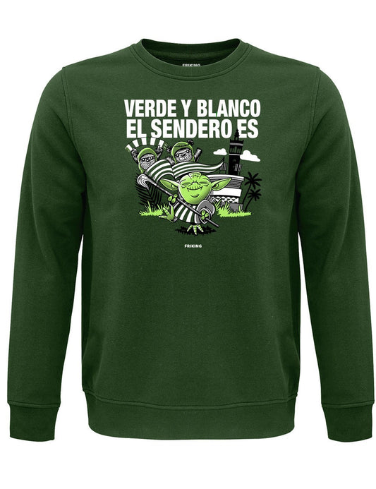  Verde y blanco el sendero es 