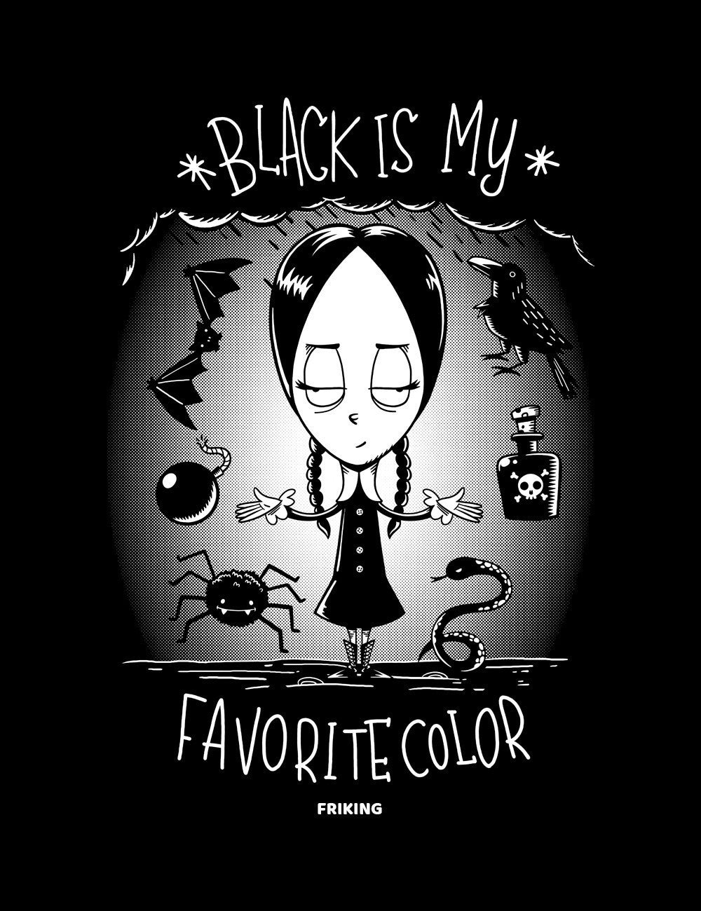  Black is my favorite color 