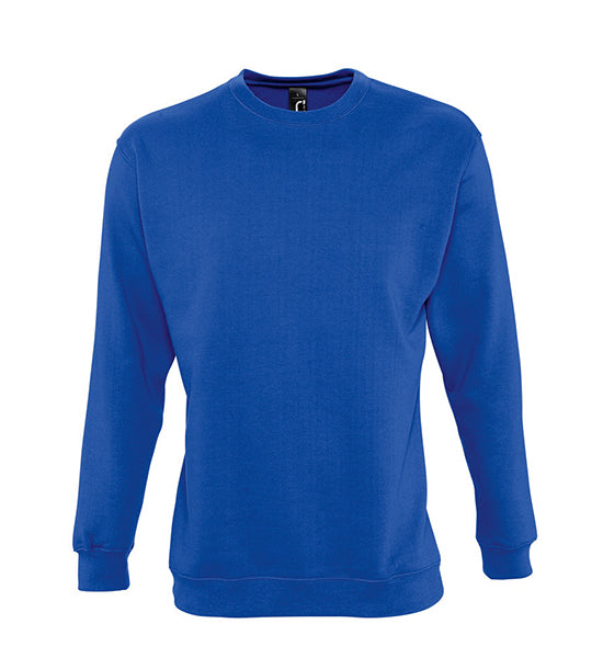 Personaliza tu sudadera sin capucha Unisex (Azul Royal)