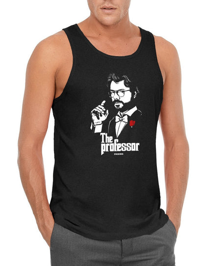 Camiseta de tirantes hombre divertida The professor