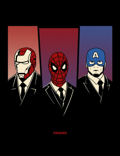 Heroes in suit