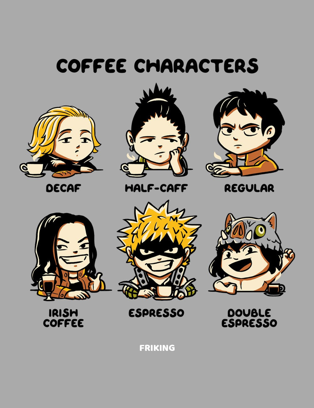 Coffee Characters