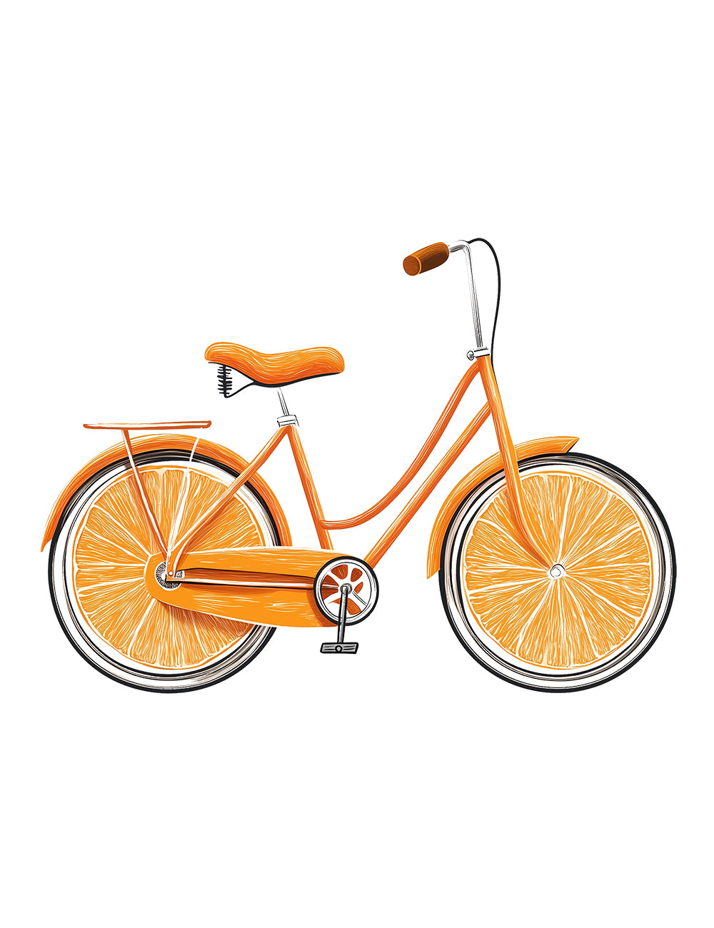 Citrus Bike - Orange - 122PX