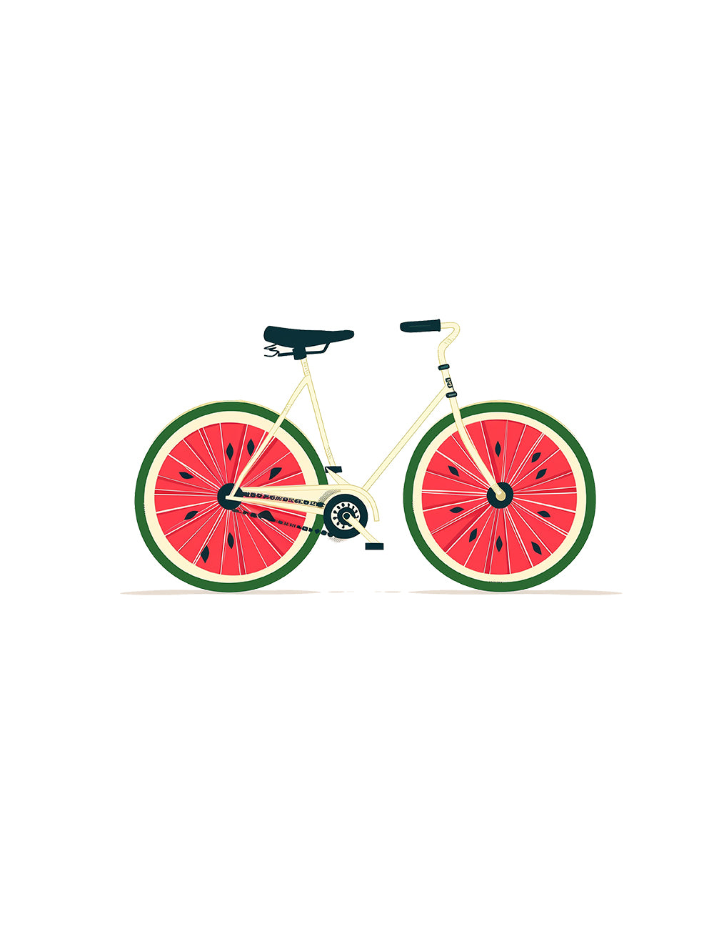 Watermelon Bike - 125PX